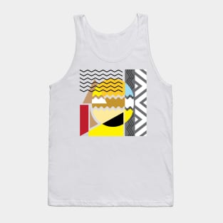 Beautiful Geometric Minimalist Abstract Tank Top